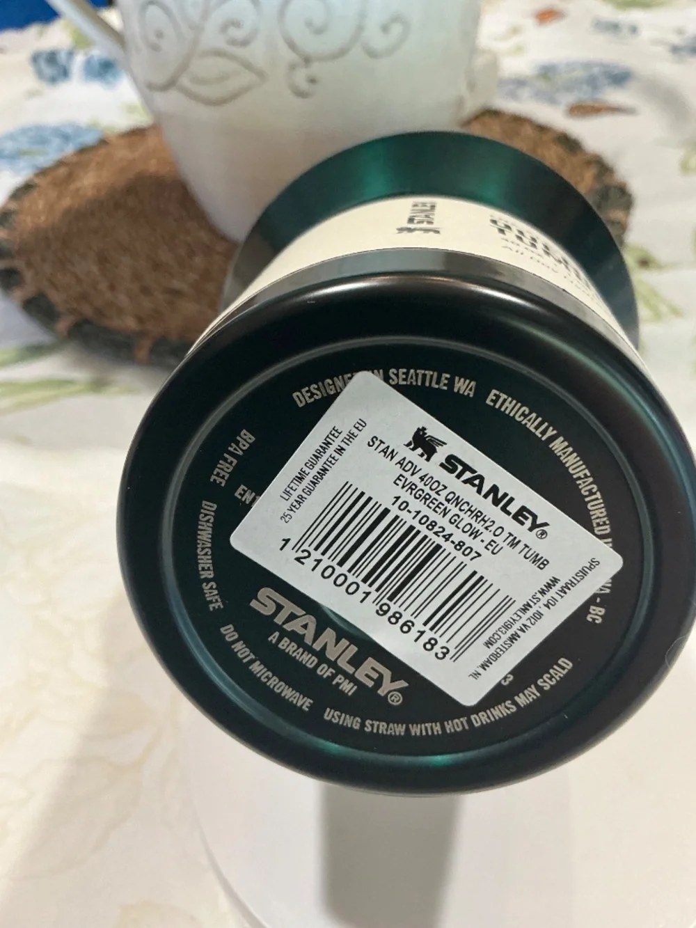 STANLEY EVERGREEN GLOW EUROPE EDITION NEW WITH BOOT - Picture 5 of 5